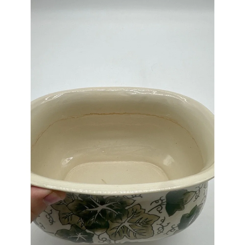 Ivy Patterned Ceramic Jardiniere Planter‎ READ
